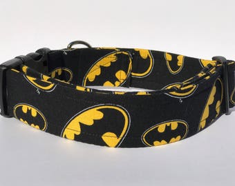 batman dog collar batman dog collar